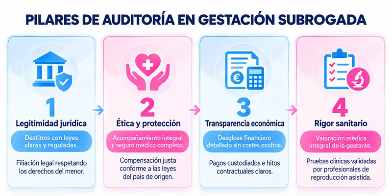 Pilares de auditoría 